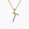 Caroline Svedbom Halsband-Mini Letter Necklace T/Crystal