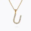 Caroline Svedbom Halsband-Mini Letter Necklace U/Crystal