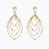 Caroline Svedbom Örhängen-Mini Lotus Earrings/Rainbow Combo
