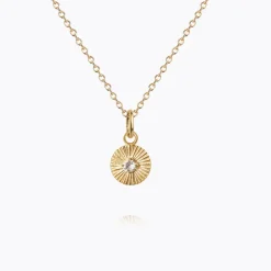 Caroline Svedbom Halsband-Mini Odessa Necklace/Crystal