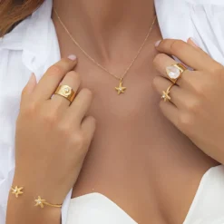 Caroline Svedbom Ringar-Odessa Ring/Crystal