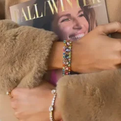 Caroline Svedbom Armband-Penelope Bracelet/Rainbow Combo