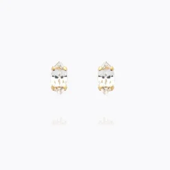 Caroline Svedbom Örhängen-Petite Navette Earrings/Crystal