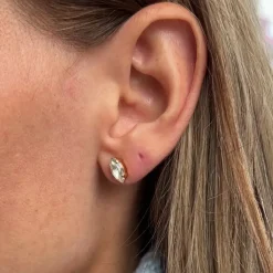 Caroline Svedbom Örhängen-Petite Navette Earrings/Crystal