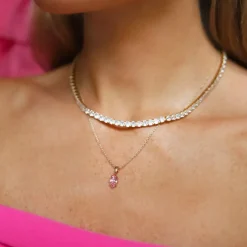 Caroline Svedbom Halsband-Petite Navette Necklace