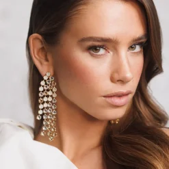 Caroline Svedbom Örhängen-Rosanna Earrings/White Combo