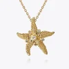 Caroline Svedbom Halsband-Sea Star Necklace/Crystal