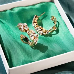 Caroline Svedbom Örhängen-Stella Earrings/Crystal