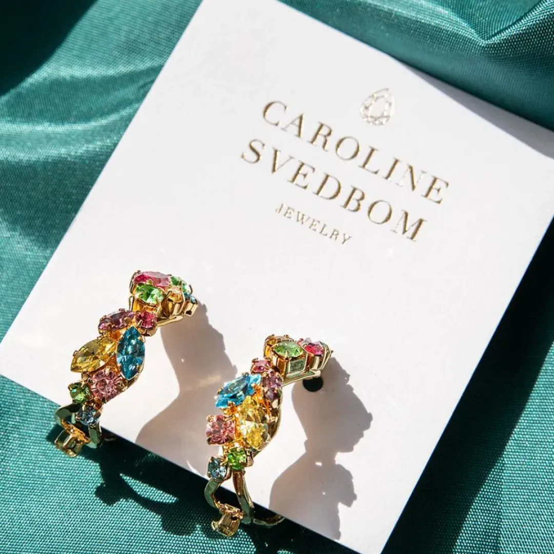 Caroline Svedbom Örhängen-Stella Earrings/Rainbow Combo