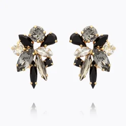 Caroline Svedbom Örhängen-Talia Earcuffs/Black Combo