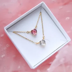 Caroline Svedbom Halsband-Valentina Necklace/Crystal
